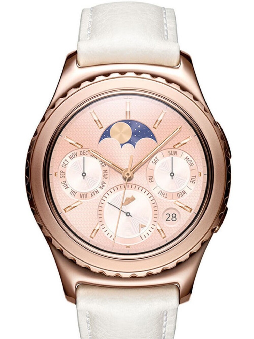 Samsung Galaxy Gear S2 Rose Gold Smartwatch Watch - Picture 2 of 10